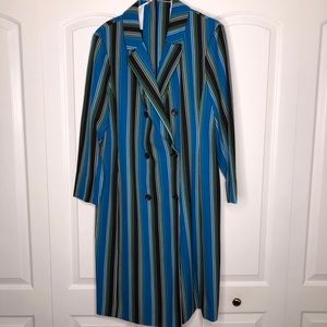 Stripped Blazer Dress